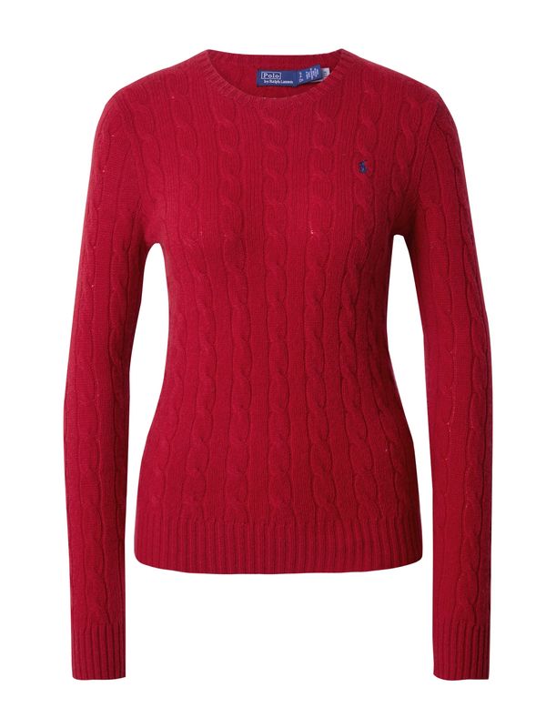 Polo Ralph Lauren Polo Ralph Lauren Пуловер 'JULIANNA'  синьо / червено