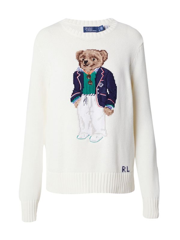 Polo Ralph Lauren Polo Ralph Lauren Пуловер  кремаво / синьо / кафяво / зелено