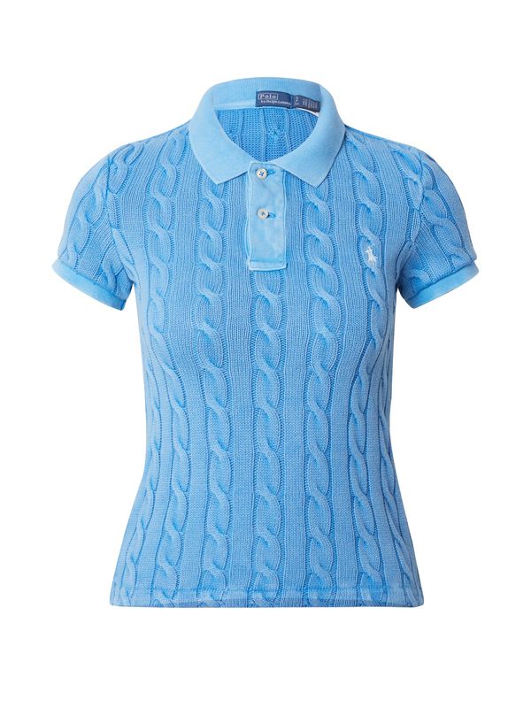 Polo Ralph Lauren Polo Ralph Lauren Пуловер  лазурно синьо / бяло