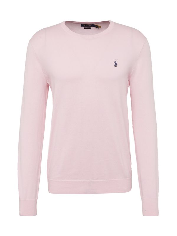 Polo Ralph Lauren Polo Ralph Lauren Пуловер  нейви синьо / бледорозово