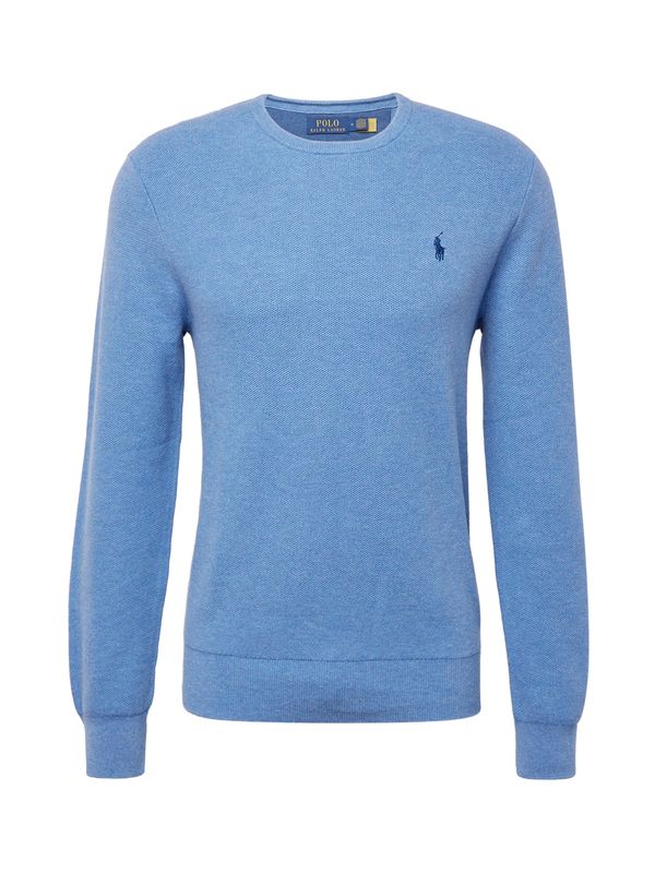 Polo Ralph Lauren Polo Ralph Lauren Пуловер  нейви синьо / опушено синьо