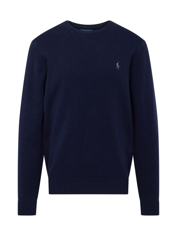 Polo Ralph Lauren Polo Ralph Lauren Пуловер  нейви синьо / сребърно