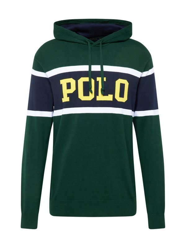 Polo Ralph Lauren Polo Ralph Lauren Пуловер  нощно синьо / жълто / тъмнозелено / бяло