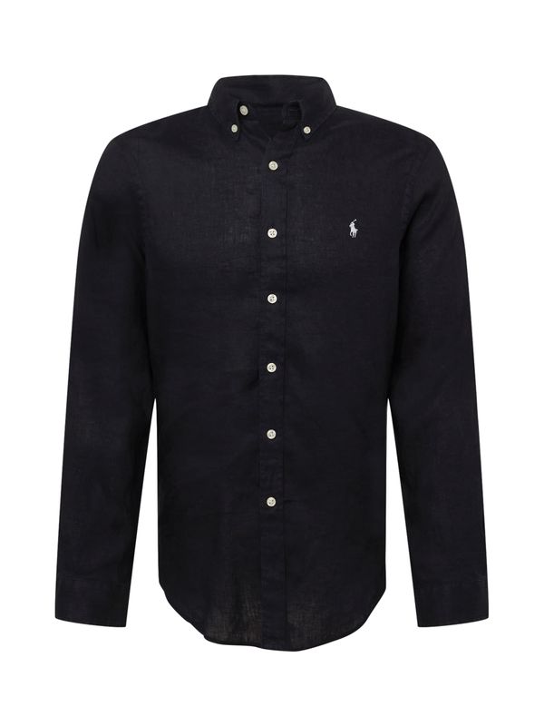 Polo Ralph Lauren Polo Ralph Lauren Риза  черно / бяло