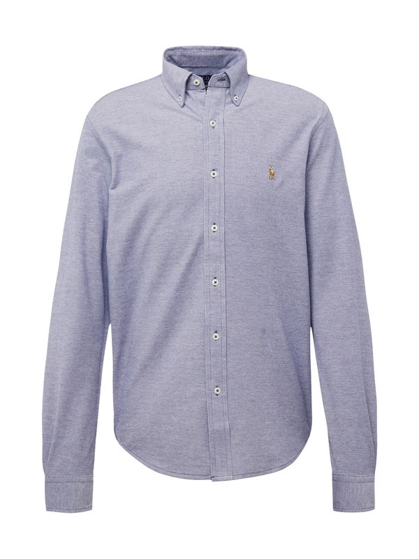 Polo Ralph Lauren Polo Ralph Lauren Риза  гълъбово синьо / бяло