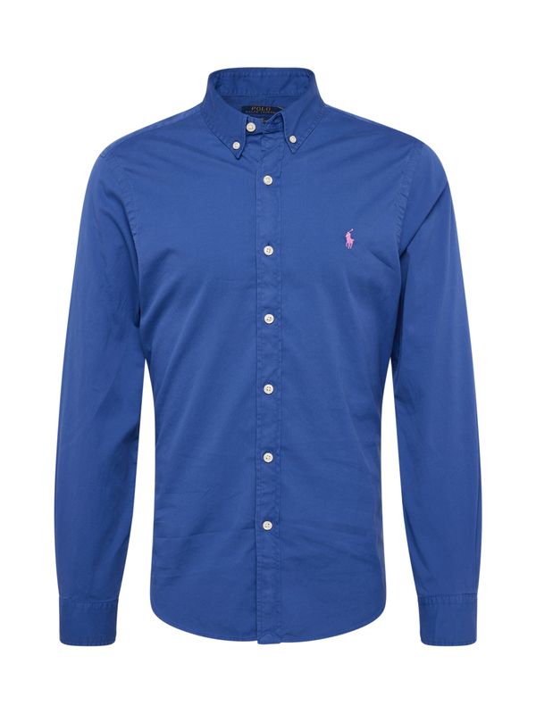 Polo Ralph Lauren Polo Ralph Lauren Риза  кралско синьо / орхидея