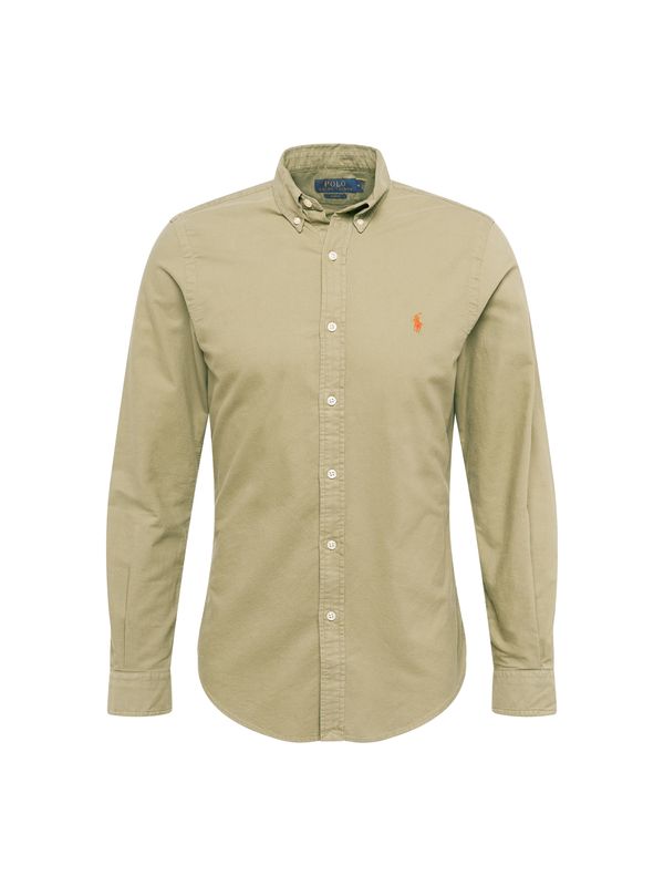 Polo Ralph Lauren Polo Ralph Lauren Риза  маслина / оранжево