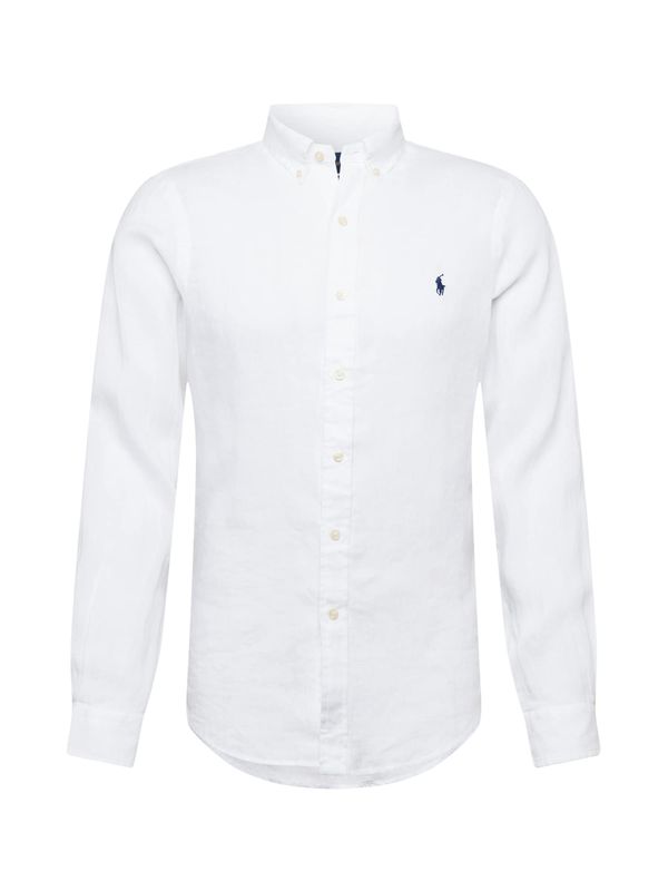 Polo Ralph Lauren Polo Ralph Lauren Риза  нейви синьо / бяло