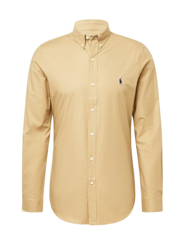 Polo Ralph Lauren Polo Ralph Lauren Риза  нейви синьо / капучино