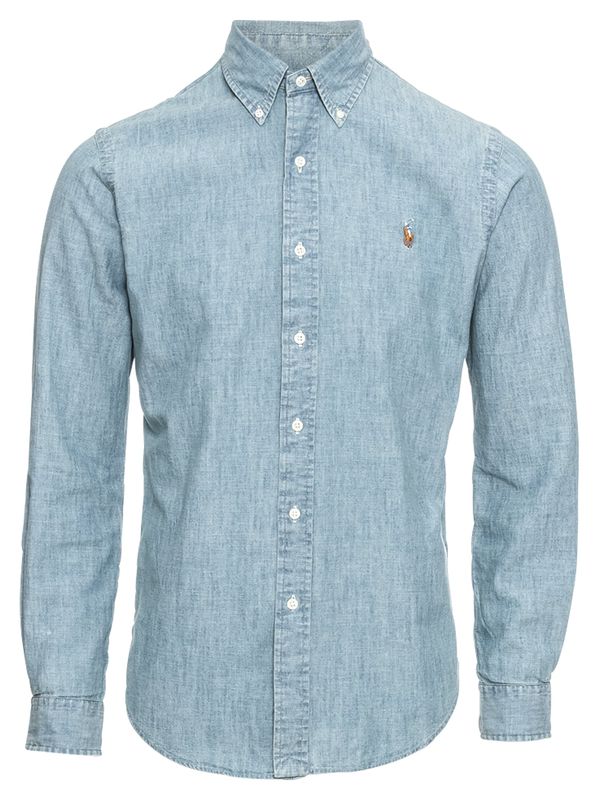 Polo Ralph Lauren Polo Ralph Lauren Риза  синьо меланж / карамел / бяло