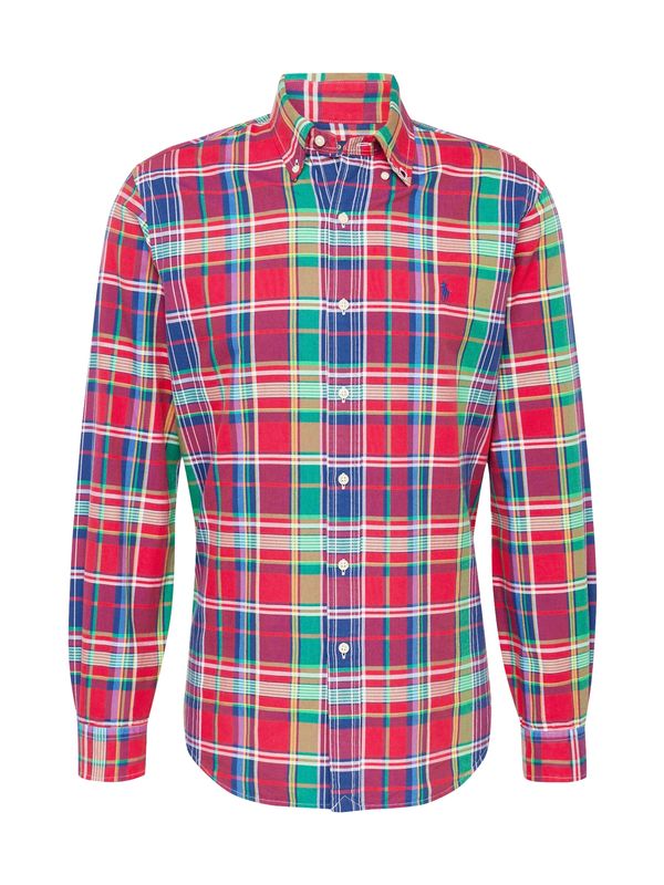 Polo Ralph Lauren Polo Ralph Lauren Риза  синьо / зелено / червено / бяло