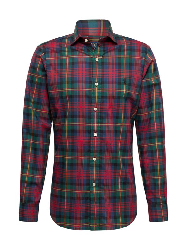 Polo Ralph Lauren Polo Ralph Lauren Риза  синьо / жълто / зелено / червено