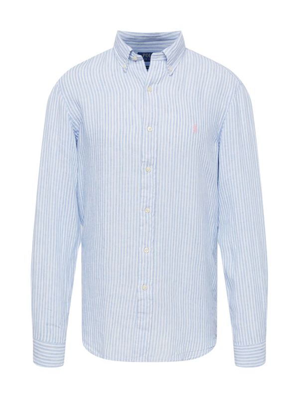 Polo Ralph Lauren Polo Ralph Lauren Риза  светлосиньо / бяло