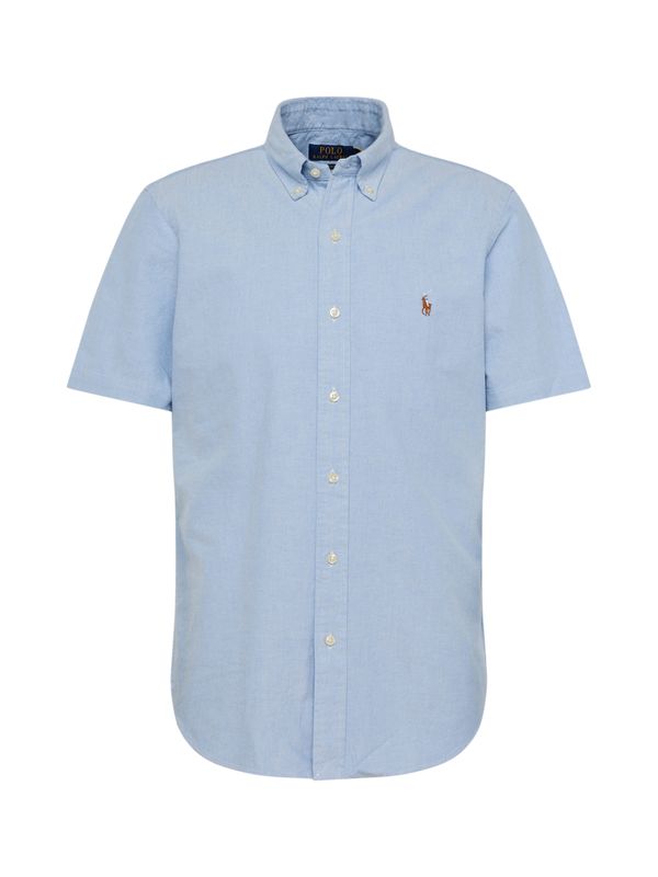 Polo Ralph Lauren Polo Ralph Lauren Риза  светлосиньо / кафяво