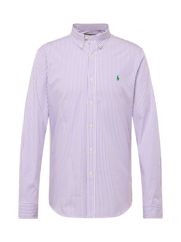 Polo Ralph Lauren Polo Ralph Lauren Риза  зелено / лавандула / бяло