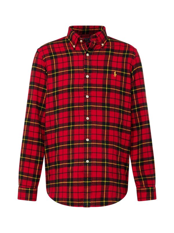 Polo Ralph Lauren Polo Ralph Lauren Риза  жълто / алено / черно