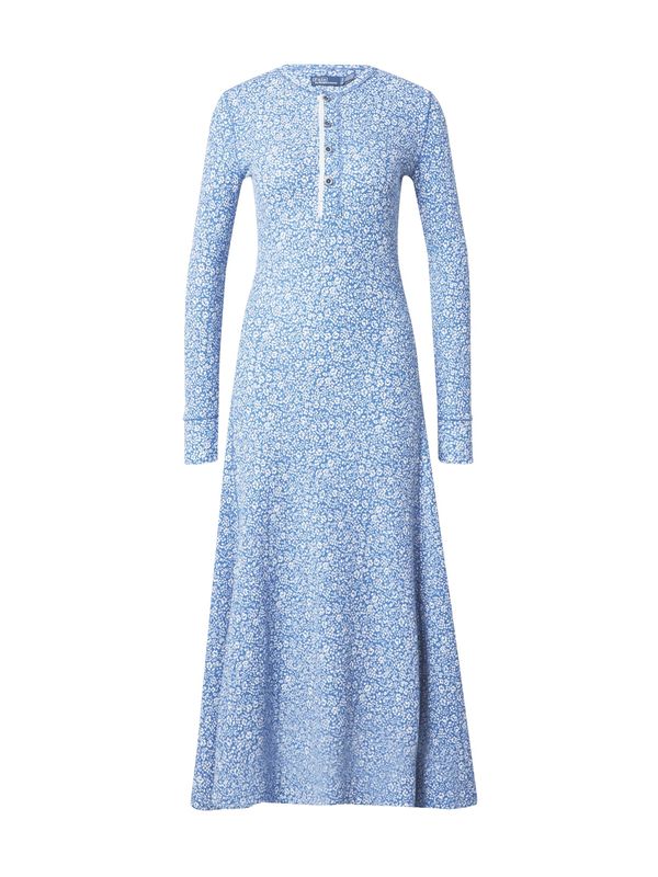 Polo Ralph Lauren Polo Ralph Lauren Рокля 'DITSY ROWIE'  синьо / бяло