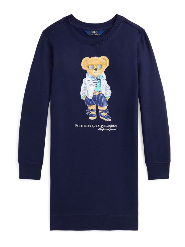 Polo Ralph Lauren Polo Ralph Lauren Рокля  нейви синьо / светлокафяво / жълто / мръсно бяло