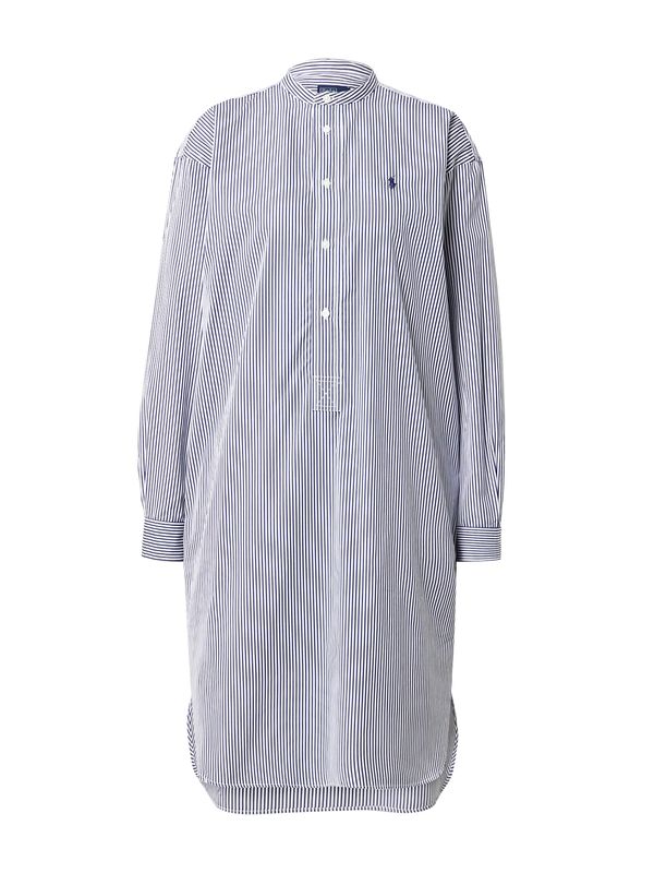 Polo Ralph Lauren Polo Ralph Lauren Рокля тип риза  синьо / бяло
