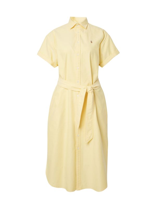 Polo Ralph Lauren Polo Ralph Lauren Рокля тип риза  синьо / кафяво / жълто