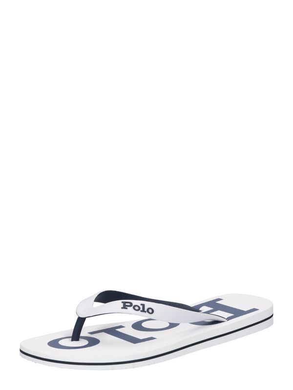 Polo Ralph Lauren Polo Ralph Lauren Сандали с разделител за пръстите 'Bolt'  нейви синьо / бяло