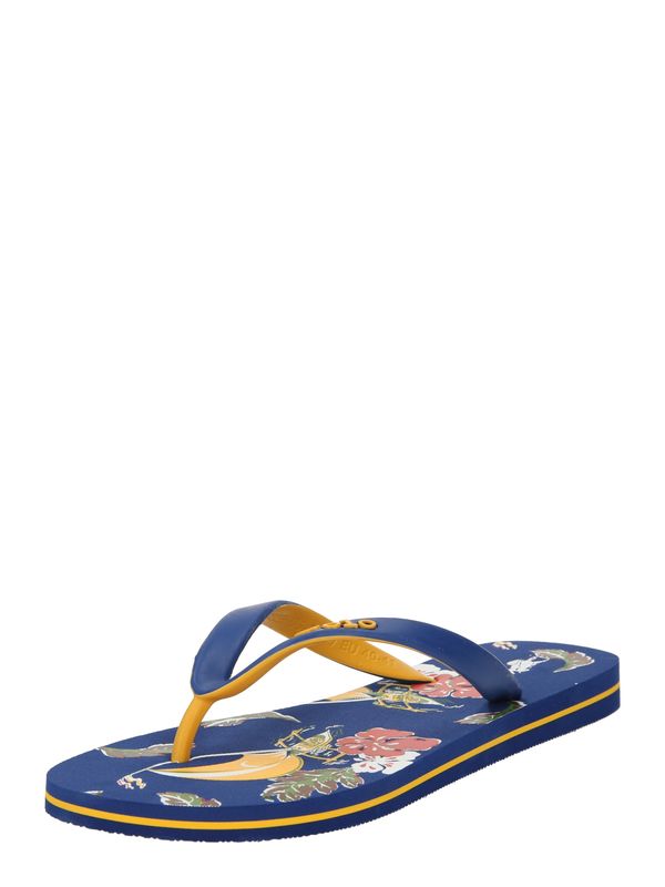 Polo Ralph Lauren Polo Ralph Lauren Сандали с разделител за пръстите  синьо / жълто / зелено / бяло