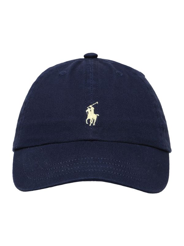 Polo Ralph Lauren Polo Ralph Lauren Шапка с периферия  нейви синьо / бяло