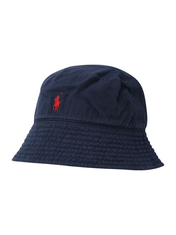 Polo Ralph Lauren Polo Ralph Lauren Шапка с периферия  нейви синьо / червено