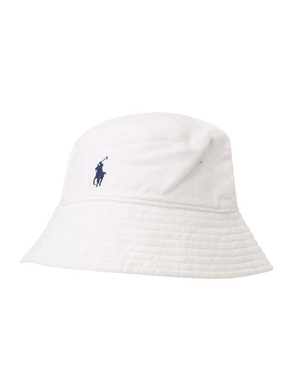 Polo Ralph Lauren Polo Ralph Lauren Шапка с периферия  тъмносиньо / мръсно бяло
