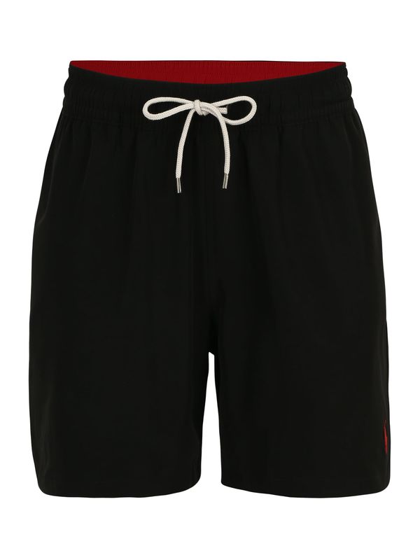 Polo Ralph Lauren Polo Ralph Lauren Шорти за плуване 'TRAVELER'  червено / черно