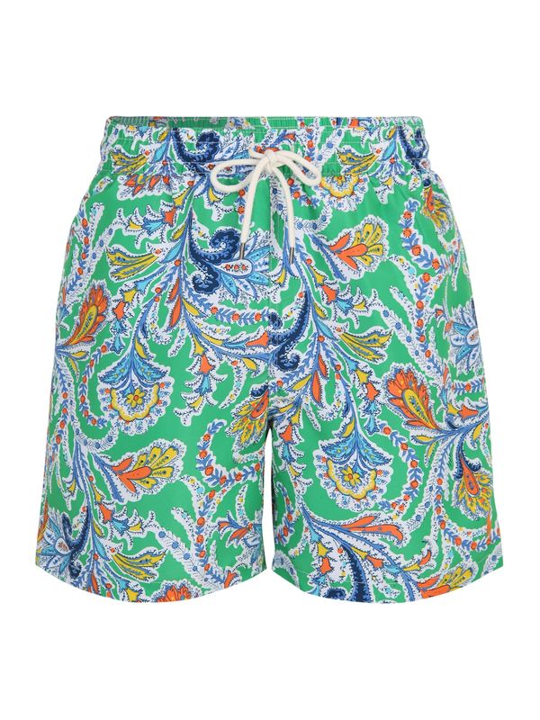 Polo Ralph Lauren Polo Ralph Lauren Шорти за плуване 'TRAVELER'  синьо / жълто / зелено / оранжево