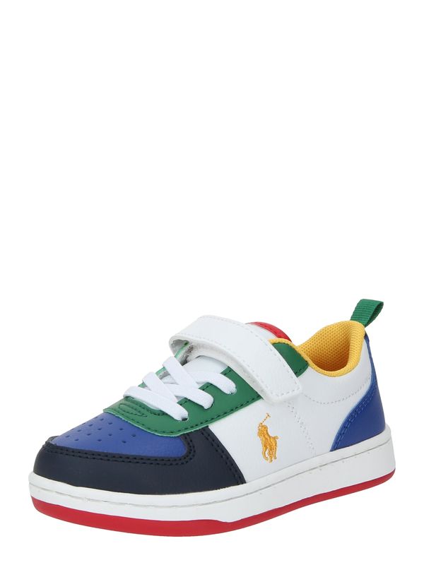 Polo Ralph Lauren Polo Ralph Lauren Сникърси 'COURT II'  нейви синьо / златистожълто / смарагдово зелено / бяло