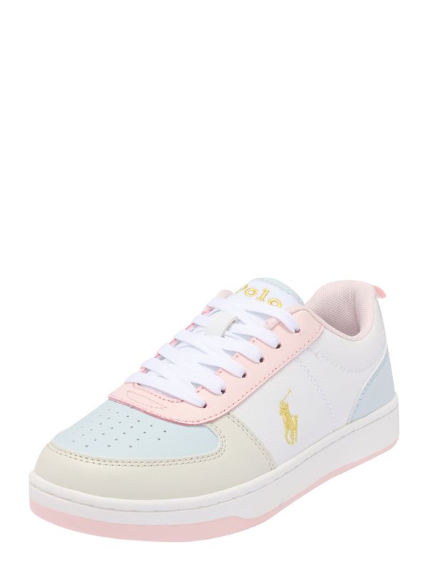 Polo Ralph Lauren Polo Ralph Lauren Сникърси 'POLO COURT II'  светложълто / мента / бледорозово / бяло