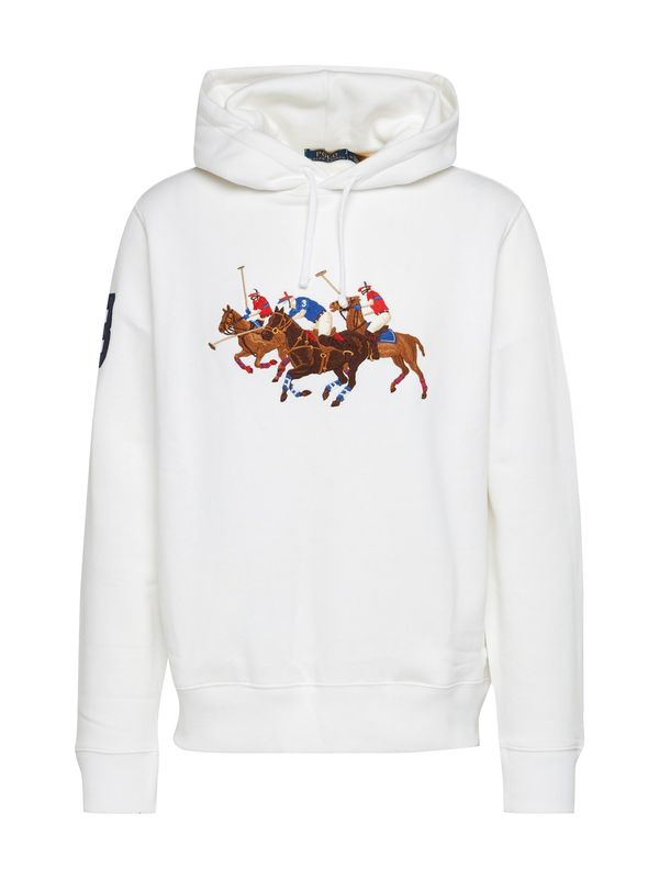 Polo Ralph Lauren Polo Ralph Lauren Суичър  кафяво / зелено / бяло