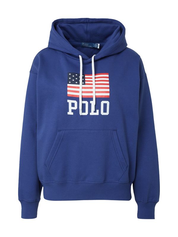 Polo Ralph Lauren Polo Ralph Lauren Суичър  морскосиньо / синя тинтява / червено / бяло