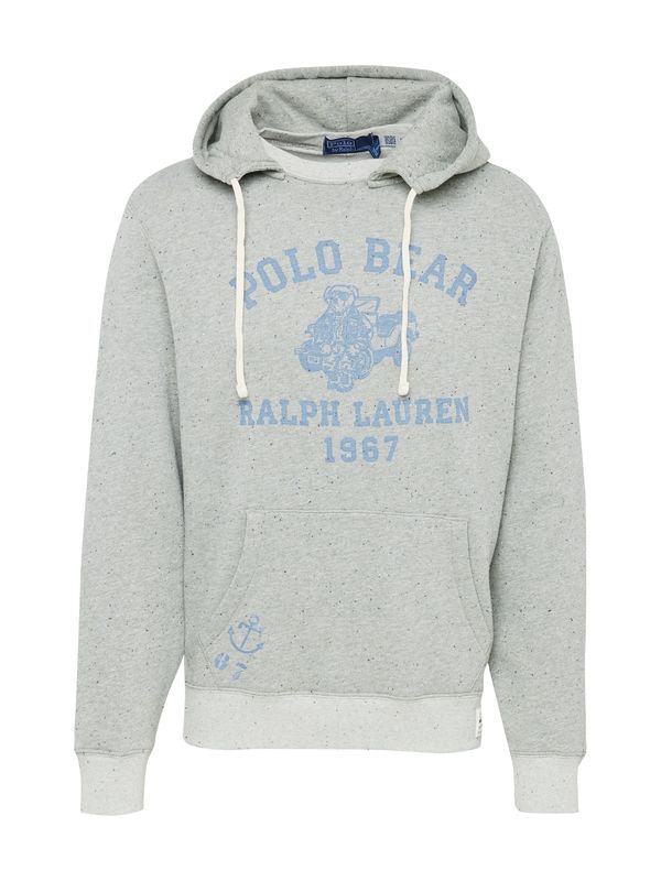 Polo Ralph Lauren Polo Ralph Lauren Суичър  сапфирено синьо / сиво / черно / бяло