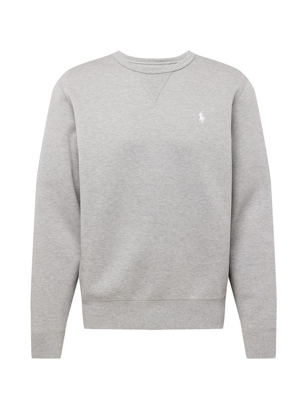 Polo Ralph Lauren Polo Ralph Lauren Суичър  сив меланж / бяло