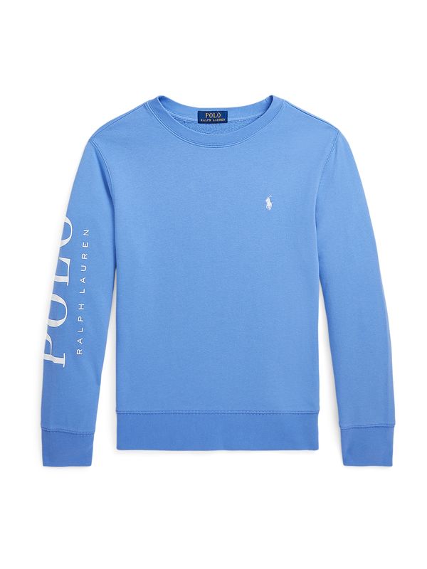 Polo Ralph Lauren Polo Ralph Lauren Суичър  светлосиньо / бяло