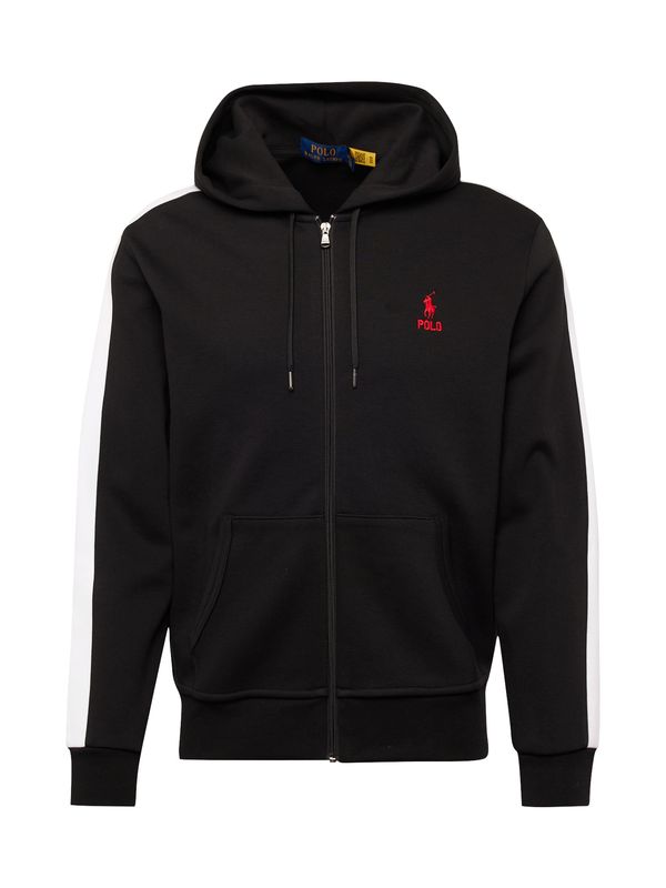 Polo Ralph Lauren Polo Ralph Lauren Суичъри с качулка  червено / черно / бяло