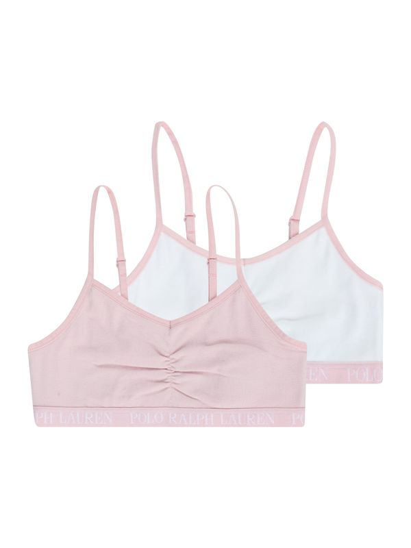 Polo Ralph Lauren Polo Ralph Lauren Сутиен  бледорозово / бяло