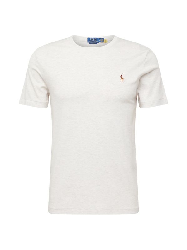 Polo Ralph Lauren Polo Ralph Lauren Тениска  бежово / бежово меланж / светлокафяво / червено