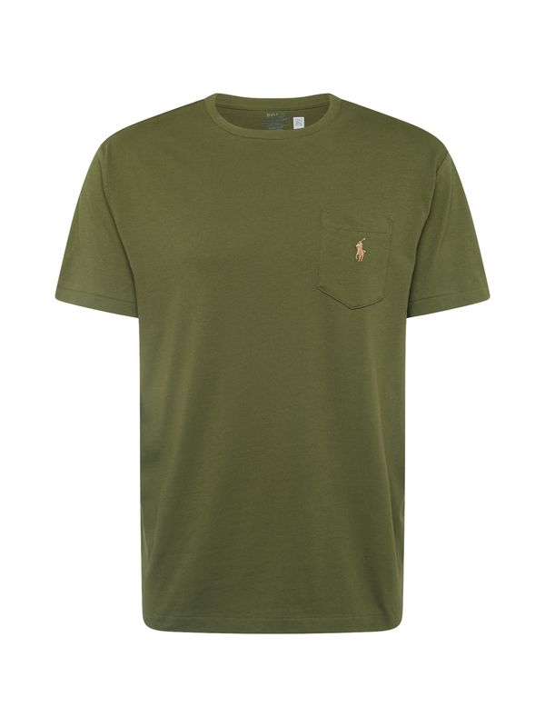 Polo Ralph Lauren Polo Ralph Lauren Тениска  бежово / зелено