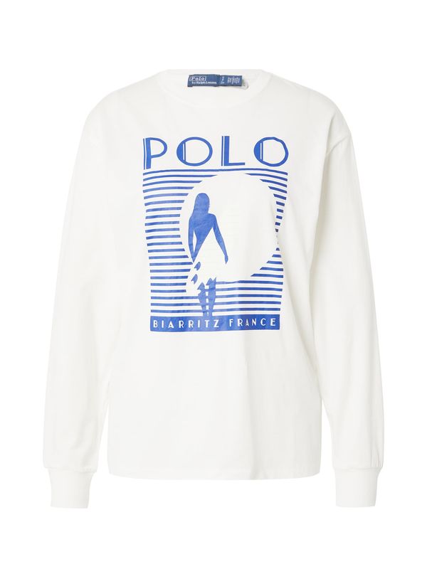 Polo Ralph Lauren Polo Ralph Lauren Тениска 'BIARRTZ'  синьо / бяло