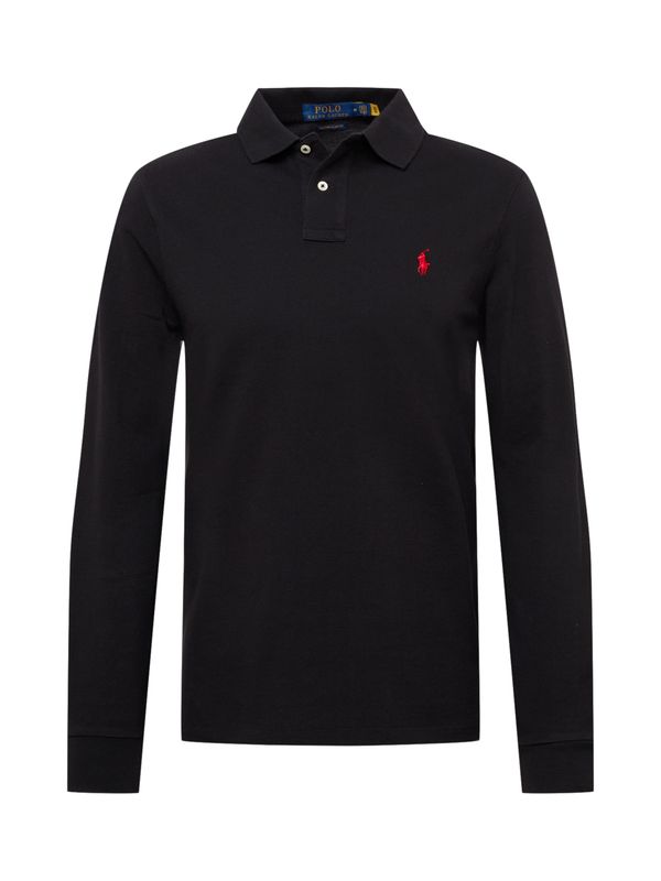 Polo Ralph Lauren Polo Ralph Lauren Тениска  червено / черно
