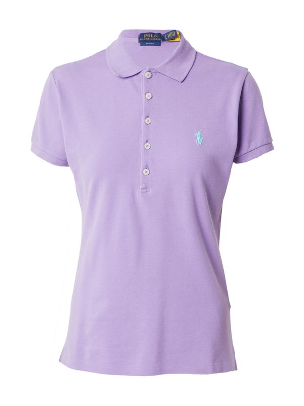 Polo Ralph Lauren Polo Ralph Lauren Тениска 'Julie'  аквамарин / лавандула