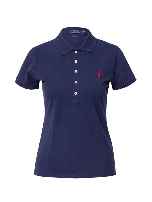 Polo Ralph Lauren Polo Ralph Lauren Тениска 'Julie'  нейви синьо / червено