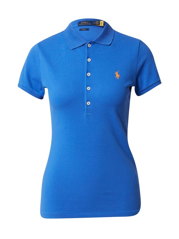 Polo Ralph Lauren Polo Ralph Lauren Тениска 'Julie'  синьо / златистожълто