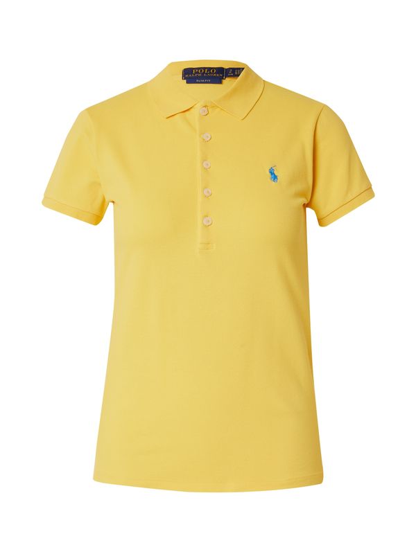 Polo Ralph Lauren Polo Ralph Lauren Тениска 'JULIE'  светлосиньо / жълто