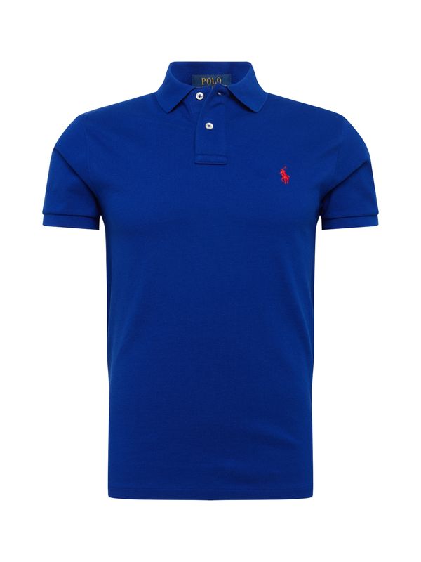 Polo Ralph Lauren Polo Ralph Lauren Тениска  кралско синьо / огнено червено