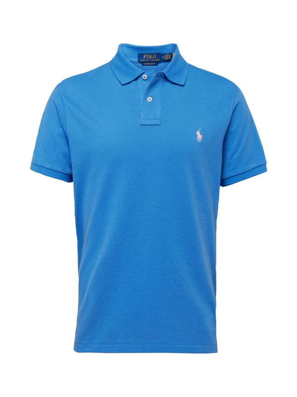Polo Ralph Lauren Polo Ralph Lauren Тениска  лазурно синьо / бяло